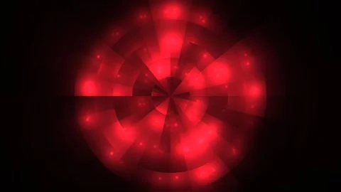 Ruby Particle Bloom Particle Abstract Background, Seamless Loop 4K 動画素材 338405914