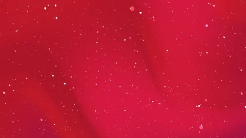 Ruby red abstract background with glowing white particles shimmering throug.. Vidéo 335027706