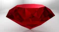 Ruby red gemstone gem stone spinning wedding background loop HD Footage