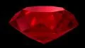 Ruby red gemstone gem stone spinning wedding background loop 4K 4k or 4k+ Resolution