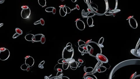 Ruby Ring Tunnel Stock Footage 313000839