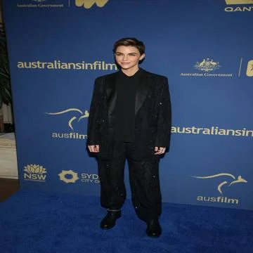  Ruby Rose at the 8th Annual Australians in Film Awards Gala, Arrivals, In... Stock Photos