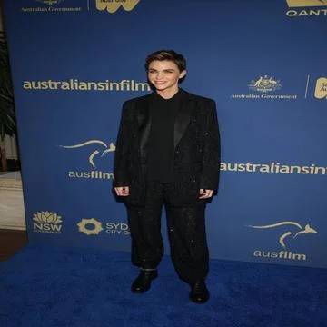  Ruby Rose at the 8th Annual Australians in Film Awards Gala, Arrivals, In... Stock Photos