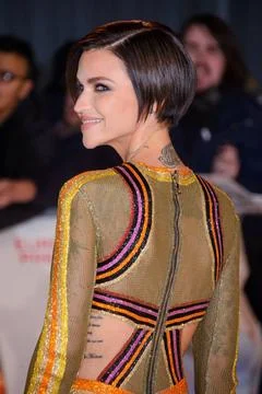  Ruby Rose arrives at xXx: Return of Xander Cage UK film premiere on the 1... Stock Photos