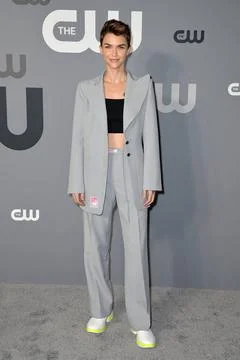  Ruby Rose attending The CW Network upfront presentation arrivals on May 1... Stock Photos