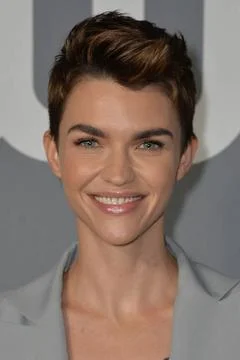  Ruby Rose attending The CW Network upfront presentation arrivals on May 1... Stock Photos