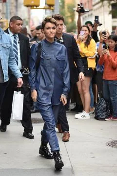  Ruby Rose at Build Speaker Series on September 30, 2019 in New York City.... Stock Photos