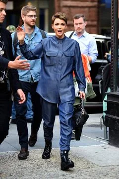  Ruby Rose at Build Speaker Series on September 30, 2019 in New York City.... Stock Photos