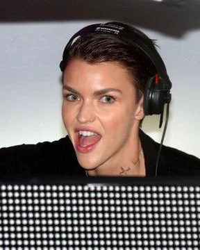  Ruby Rose DJs at the Teaze NYC Pride 2015 event in New York City - 27 Jun... Fotos de archivo