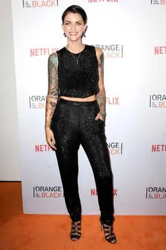  Ruby Rose at the Orangecon Fan Event at Skylight Clarkson SQ in New York ... Fotos de archivo