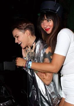  Ruby Rose performs at Pacha Nightclub in New York City - 04 July 2015 FAM... Fotos de archivo