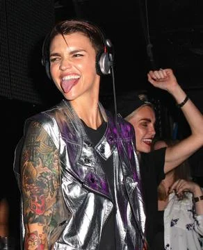 Ruby Rose performs at Pacha Nightclub in New York City - 04 July 2015 FAM... Stock Photos