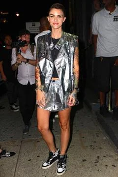  Ruby Rose performs at Pacha Nightclub in New York City - 04 July 2015 FAM... Stock Photos