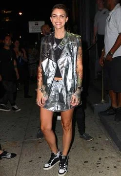  Ruby Rose performs at Pacha Nightclub in New York City - 04 July 2015 FAM... Stock Photos