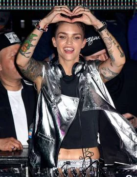  Ruby Rose performs at Pacha Nightclub in New York City - 04 July 2015 FAM... Stock Photos