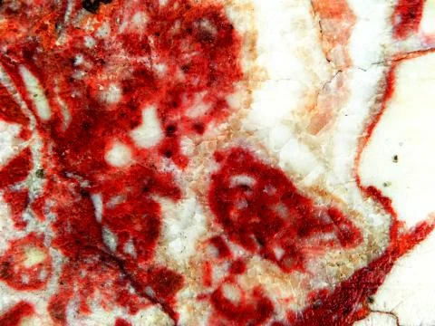 Ruby sky whtie cloud marble granite stone luxury Stockfoto's