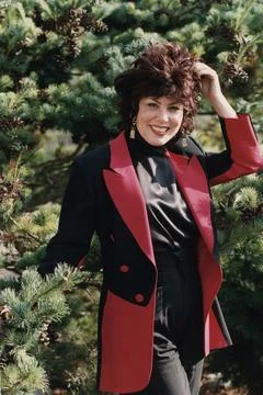 Ruby Wax Comedian Stock Photos