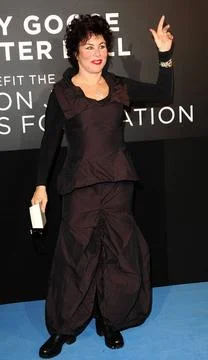  Ruby Wax at the Grey Goose Winter Ball to benefit the Elton John AIDS Fou... Stock Photos