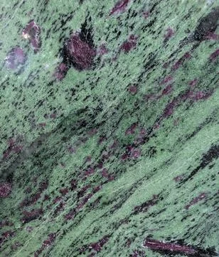 Ruby Zoisite Gemstone Macro Texture Background Stock Photos