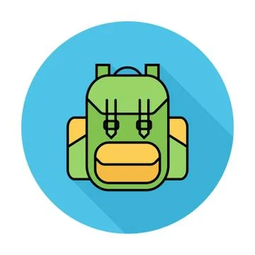 Rucksack Stock Illustration