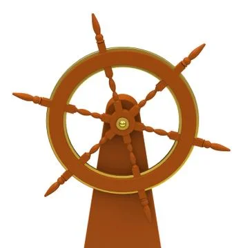 The rudder Stock Illustration