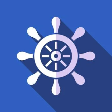 Rudder Illustrazione stock