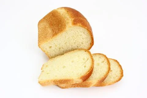 The ruddy long loaf of bread Stock Photos