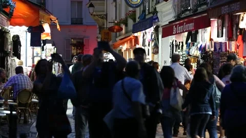 Rue de Chevalier de la Barre Stock Footage 203382219