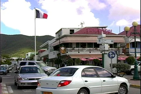 Rue de Republic Roundabout 库存影片 820082