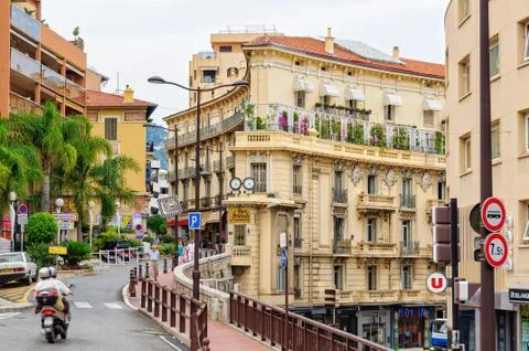 Rue des Iris - Monaco Stock Photos