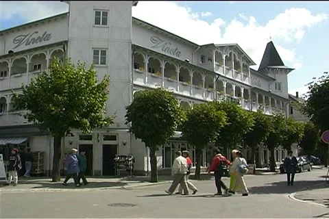 Ruegen Seaside Resort Stock Footage 3678470
