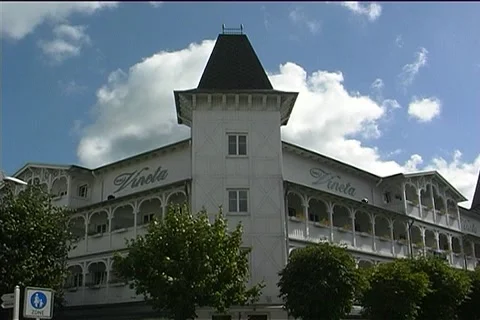 Ruegen Seaside Resort Stock Footage 3678484