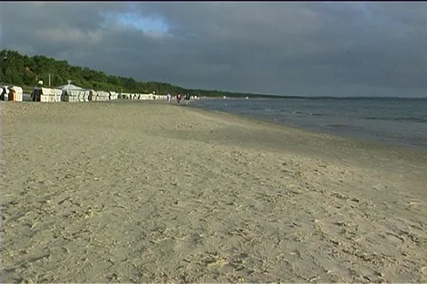 Ruegen Seaside Resort Stock Footage 3678556