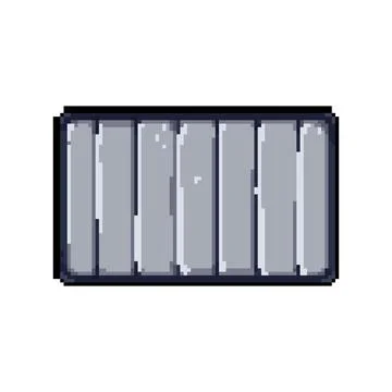 Rug bath mat pixel art vector illustration Stock Illustration