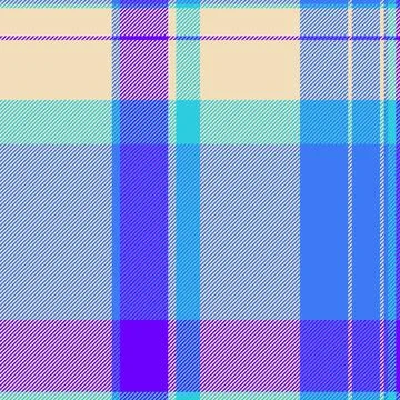 Rug check textile vector, attire seamless background pattern. Picnic fabric.. Stock Illustration