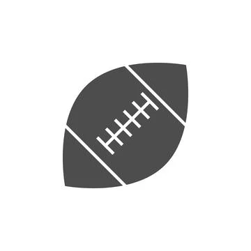 Rugby ball icon. Elements of web icon. Premium quality graphic design icon イラスト素材