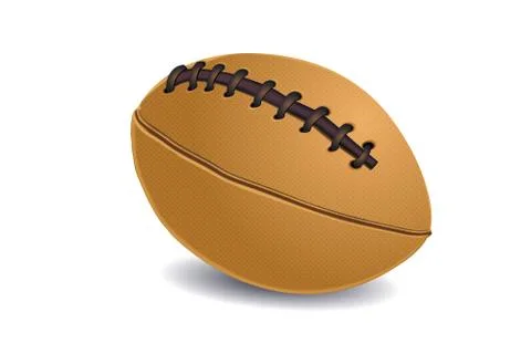 Rugby ball Stock Illustration