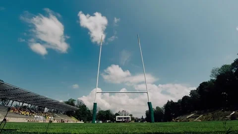 Rugby field time-lapse Stock Footage 243029379