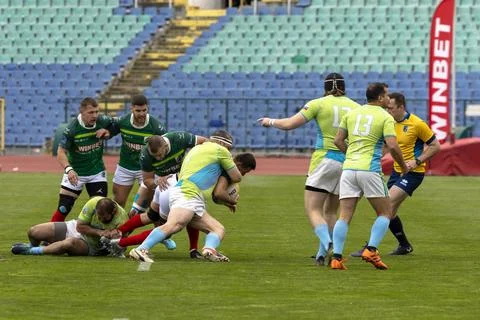 Rugby game Stock Photos