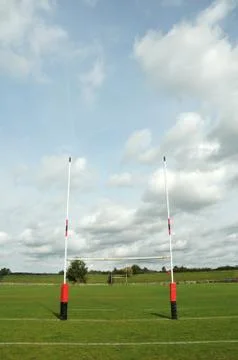Rugby Posts Stock Photos