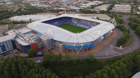 Rugby Stadium Dolly shoot Stock Footage 83603030