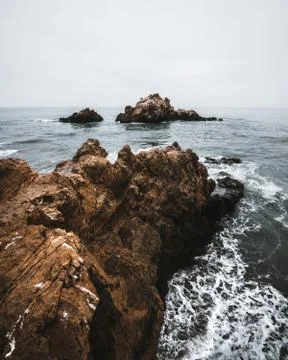 Rugged Coast 스톡 사진