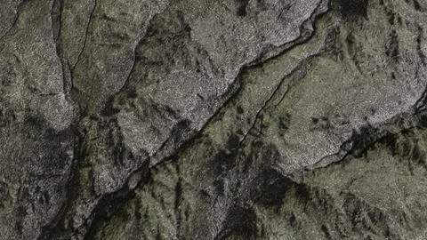 Rugged Dark Stone Surface Texture 3d render. イラスト素材