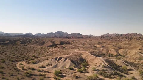 Rugged Desert Landscape Vídeo Stock 209292108