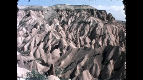 Rugged Desert Landscape Stock Footage 278100958