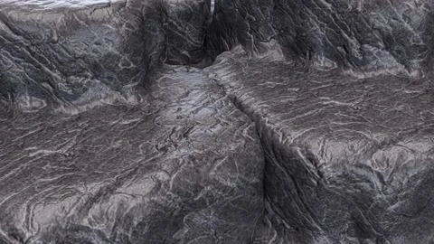 Rugged Gray Stone Surface With Natural Rock Texture 3d render. Stock Photos