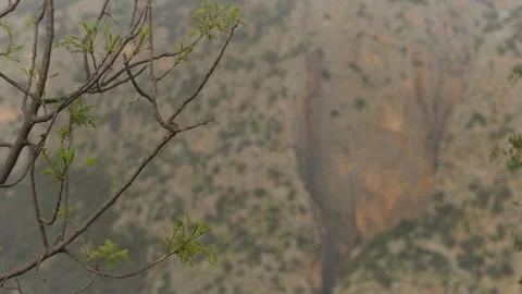 Rugged Mountain Cliffside Stock Footage 282937714