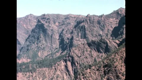 Rugged Mountain Peaks Stock Footage 278331917