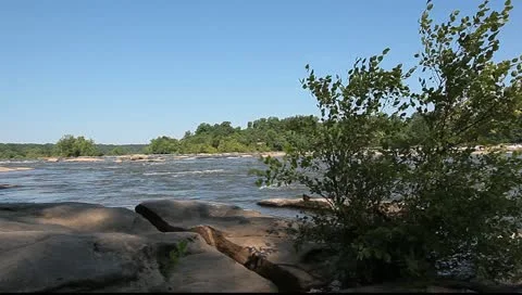 Rugged River James Stock Footage 11137117