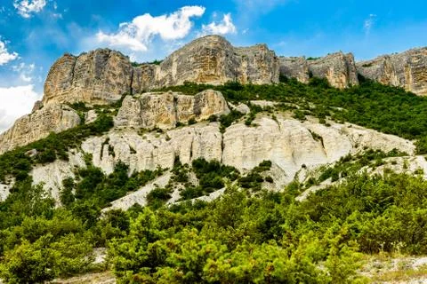 Rugged rocks Foto stock